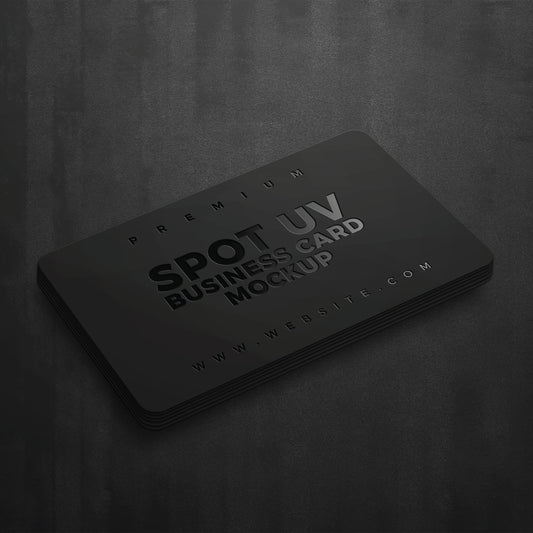 Spot UV Business Cards with Rounded Corners