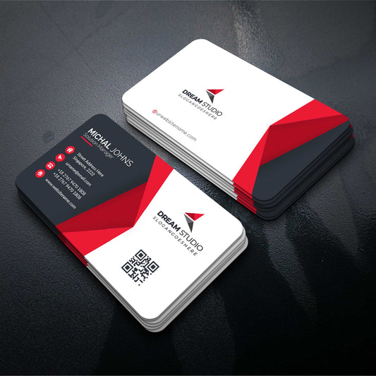 Standard Business Cards with Rounded Corners