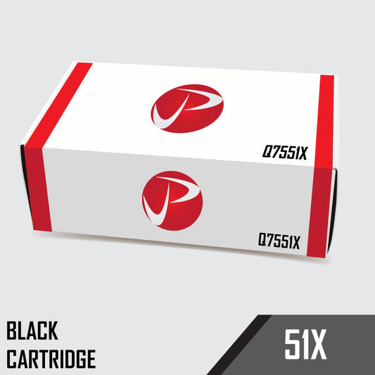 51X HP Compatible Black Toner Cartridge Q7551X