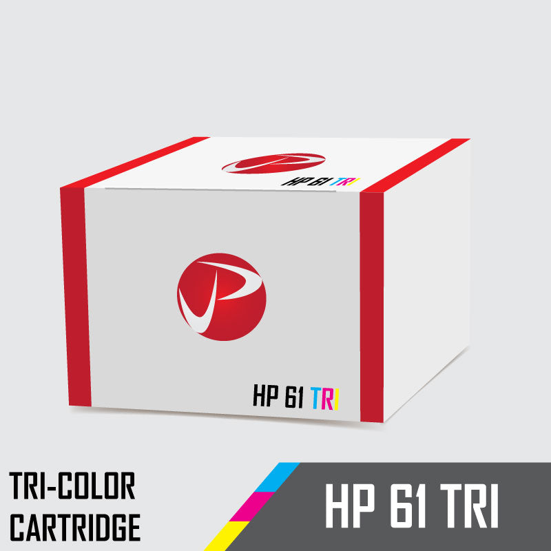 HP 61 Tri-color Ink Cartridge (CH562WN) - Genuine OEM