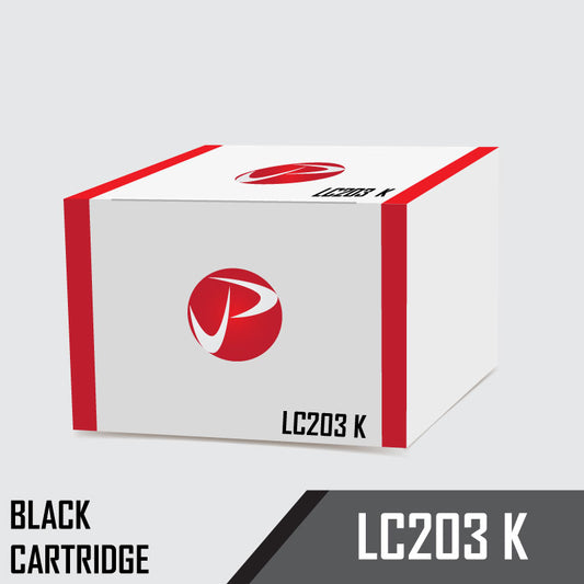 LC203 K Brother Compatible Black Ink Cartridge