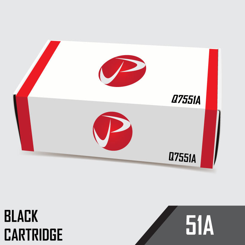 51A HP Compatible Black Toner Cartridge Q7551A