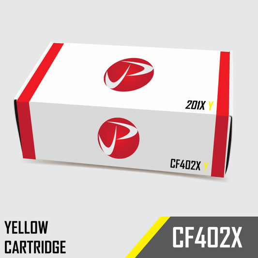 CF402X HP Compatible Yellow Toner Cartridge 201X