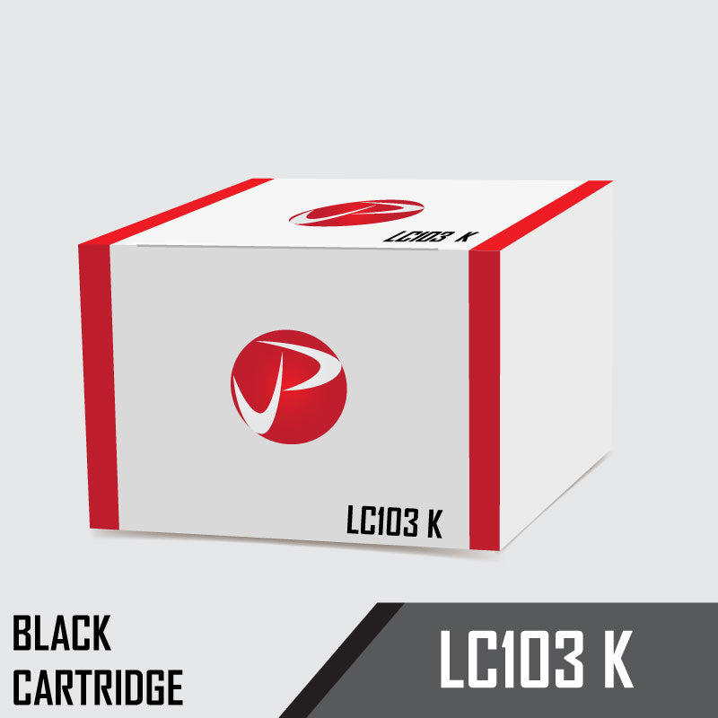 LC103 K Brother Compatible Black Ink Cartridge
