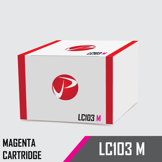 LC103 M Brother Compatible Magenta Ink Cartridge