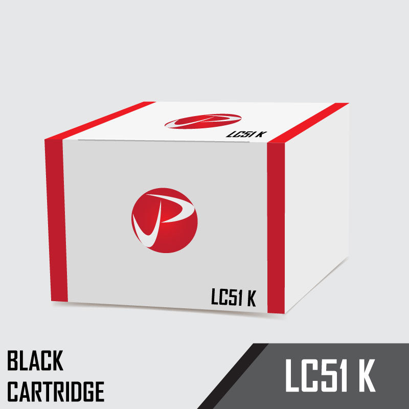 LC51 K Brother Compatible Black Ink Cartridge