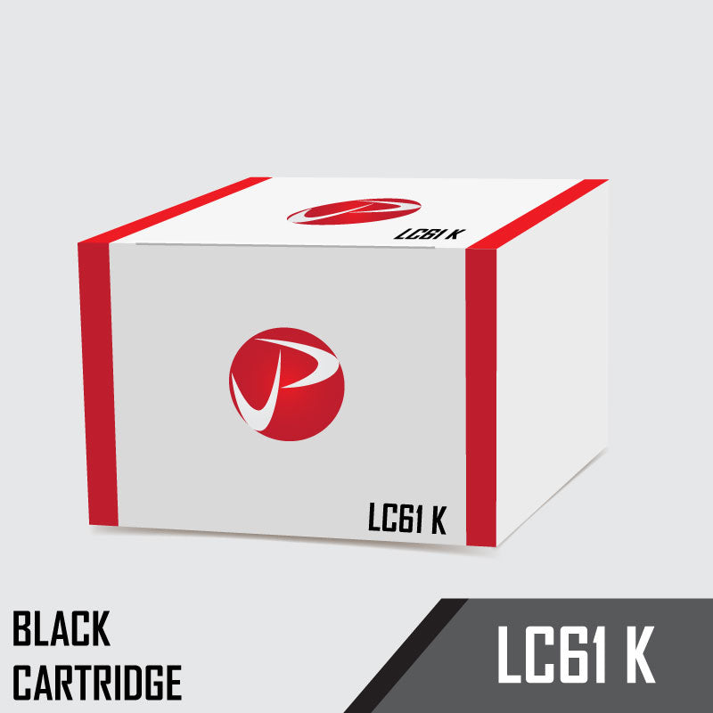 LC61 K Brother Compatible Black Ink Cartridge
